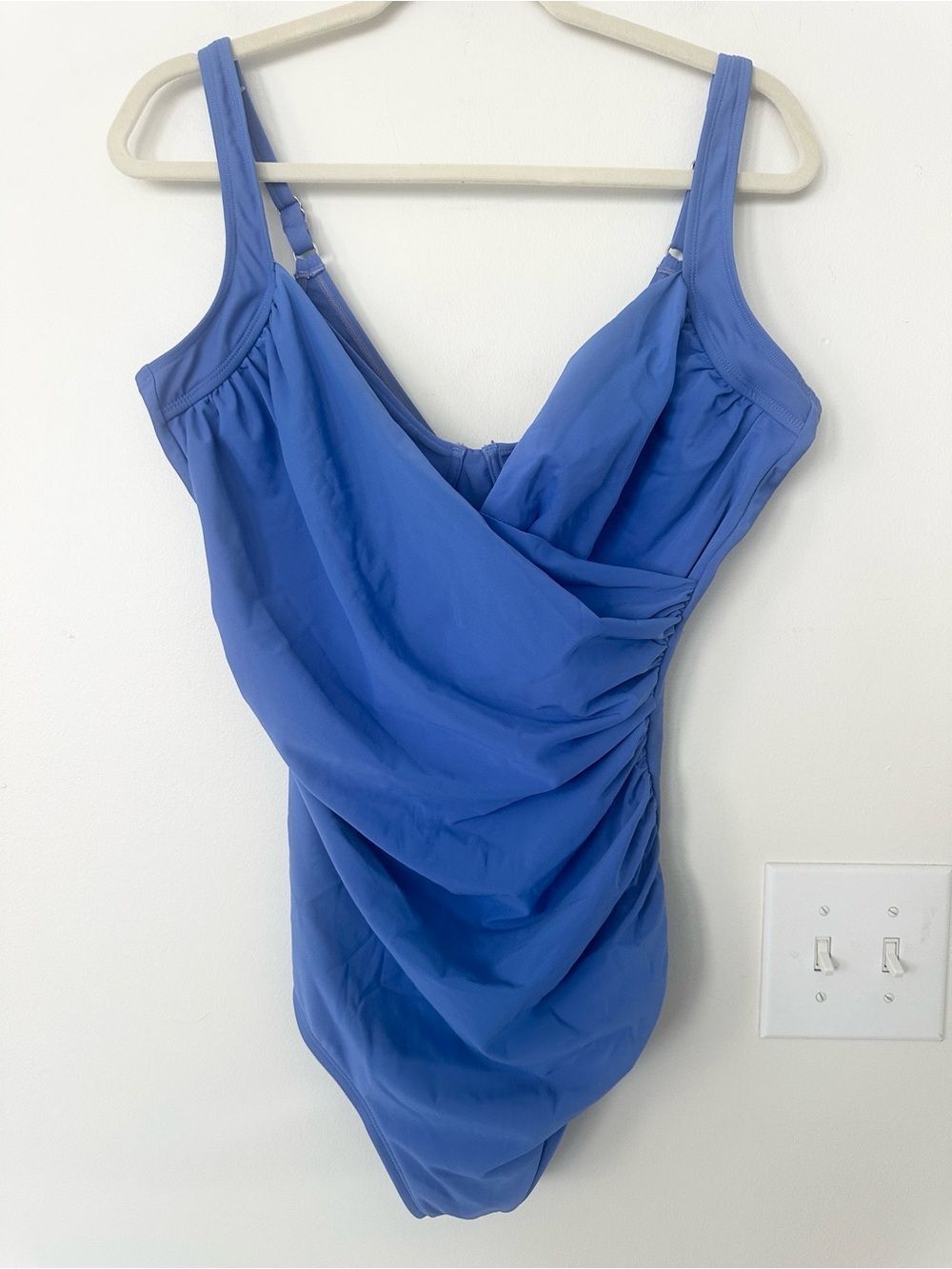 Miraclesuit X Talbots Crisscross One Pc Supportive Swimsuit 16